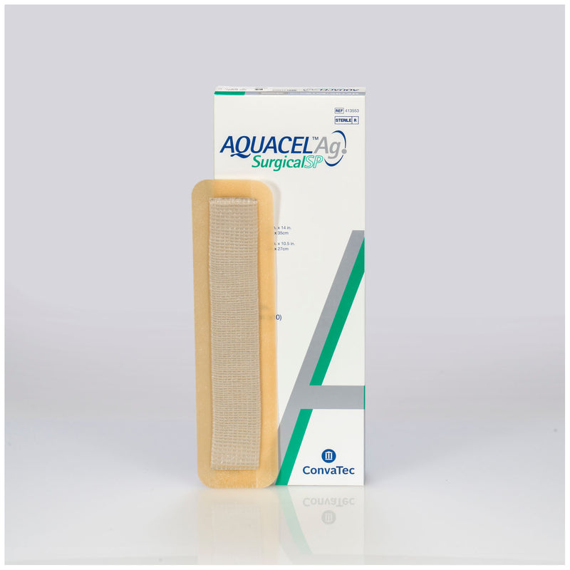AG ADVANTAGE, ENHANCED HYDROFIBER WITH SILVER, NON-ADHESIVE, 2" X 2", 10/BX, SOLD AS BOX CONVATEC 10001161