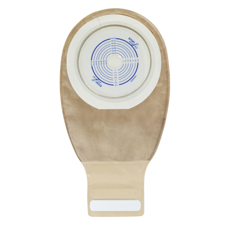DRAINABLE POUCH, 12", 1-SIDED COMFORT PANEL, PRE-CUT MODIFIED STOMAHESIVE SKIN BARRIER, INVISICLOSE® TAIL CLOSURE, FILTER, TRANSPA, SOLD AS BOX CONVAT