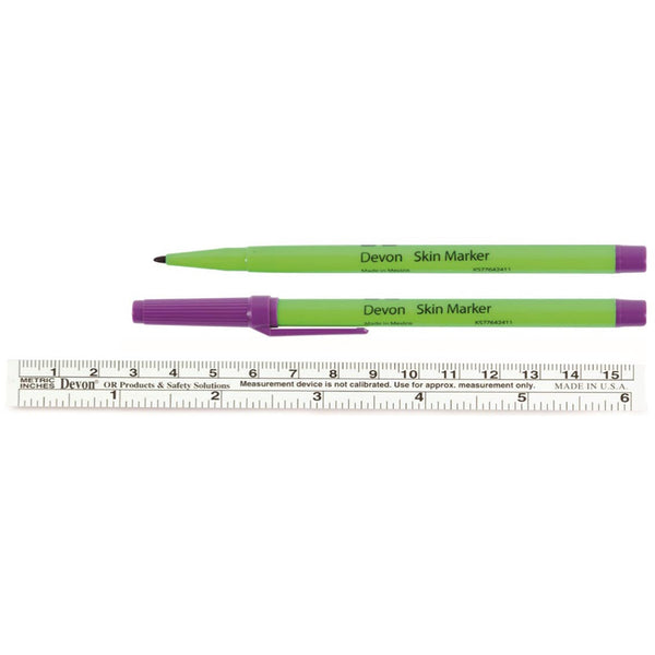 DEVON™ SURGICAL SKIN MARKER, REGULAR TIP, SOLD AS 25/BOX CARDINAL 31145819