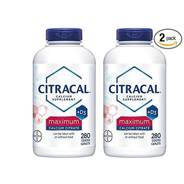 CITRACAL® CALCIUM / VITAMIN D-3 JOINT HEALTH SUPPLEMENT, SOLD AS 1/BOTTLE BAYER 16500053502