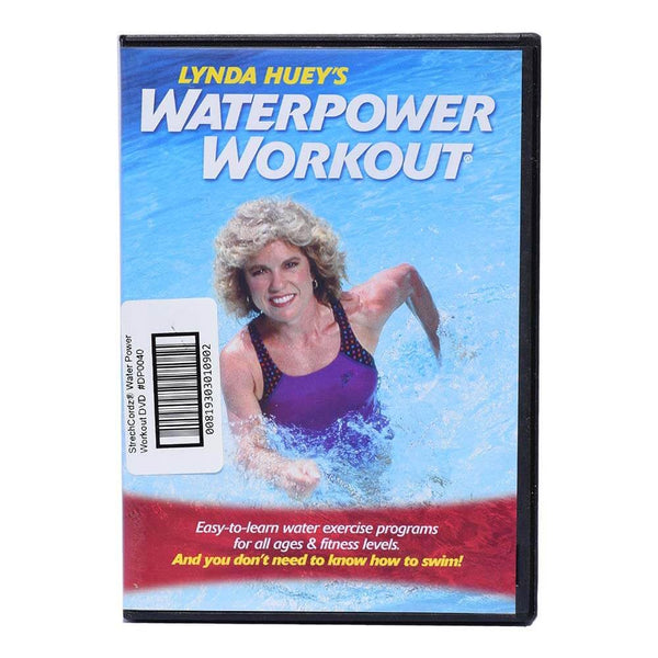 Nz Manufacturing Water Power Workout Book & Video Water Power Workout Video, 60 Minute Dvd -DP0040