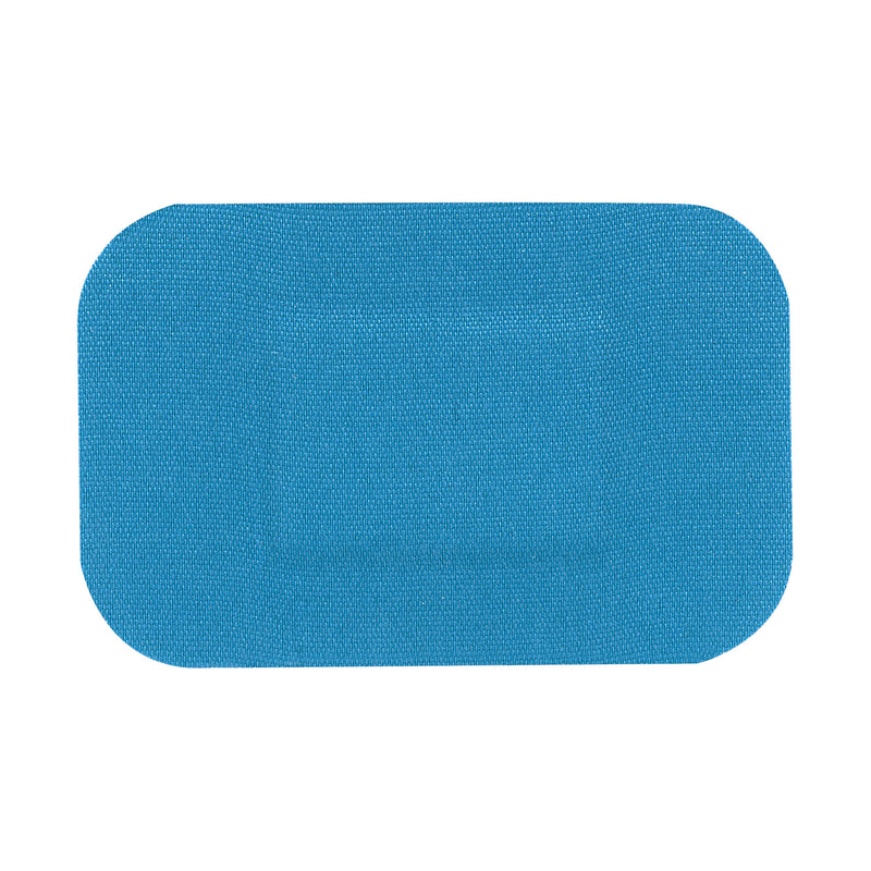 ADHESIVE, BANDAGE, LIGHTWEIGHT, FABRIC, METAL DETECTABLE, 1-3/4" X 3", BLUE, STERILE, BULK, 1400/CS, SOLD AS CASE DUKAL 10000117