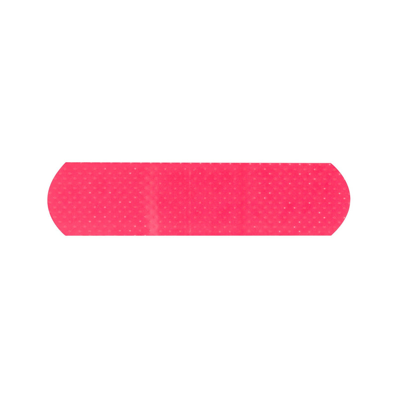 Dukal First Aid Adhesive Bandages Bandage .75X3 Adhesive Pink100/Bx 12Bx/Cs -19769