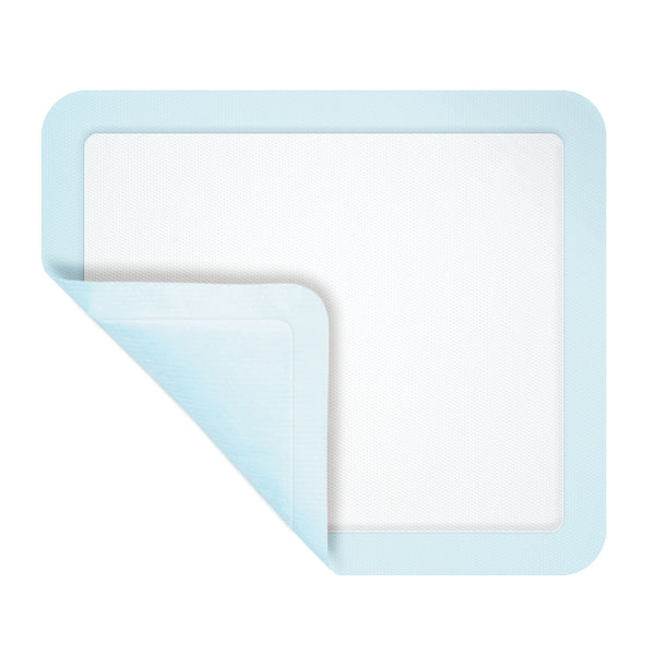 GENTAL TACK SILICONE FOAM, BORDERED, ABSORBENT DRESSING, 4" X 4", STERILE, HCPS A6212, 10/BX, 4BX/CS, SOLD AS CASE GENTELL 10001352