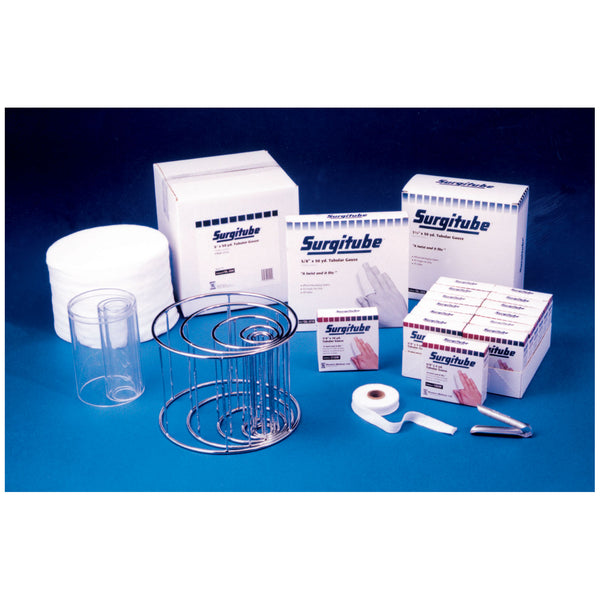 TUBULAR BANDAGE, SIZE 4, 1½"X 5 YDS, WHITE, WRISTS & ELBOWS, TIGHT WEAVE, SOLD AS EACH GENTELL 10001352