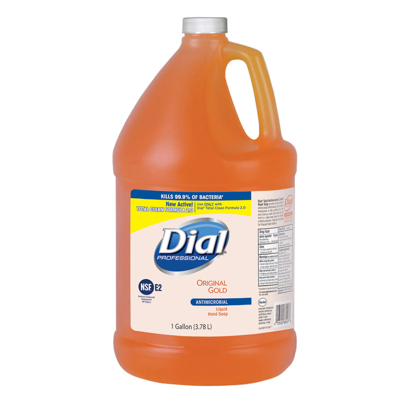 GOLD LIQUID HAND SOAP, ANTIBACTERIAL, PUMP, 7.5 OZ, 12/CS, SOLD AS CASE DIAL 37