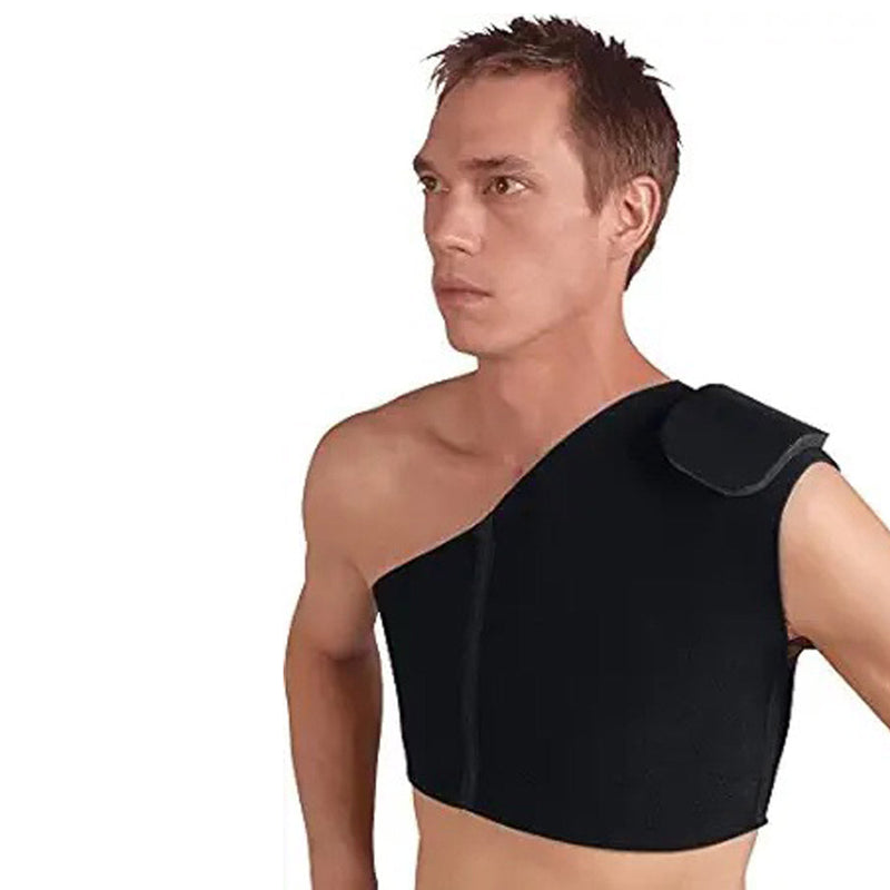 AC SUPPORT, LARGE, CHEST SIZE 42"-46", BLACK, SOLD AS EACH DJO/CHATTANOOGA 10000706