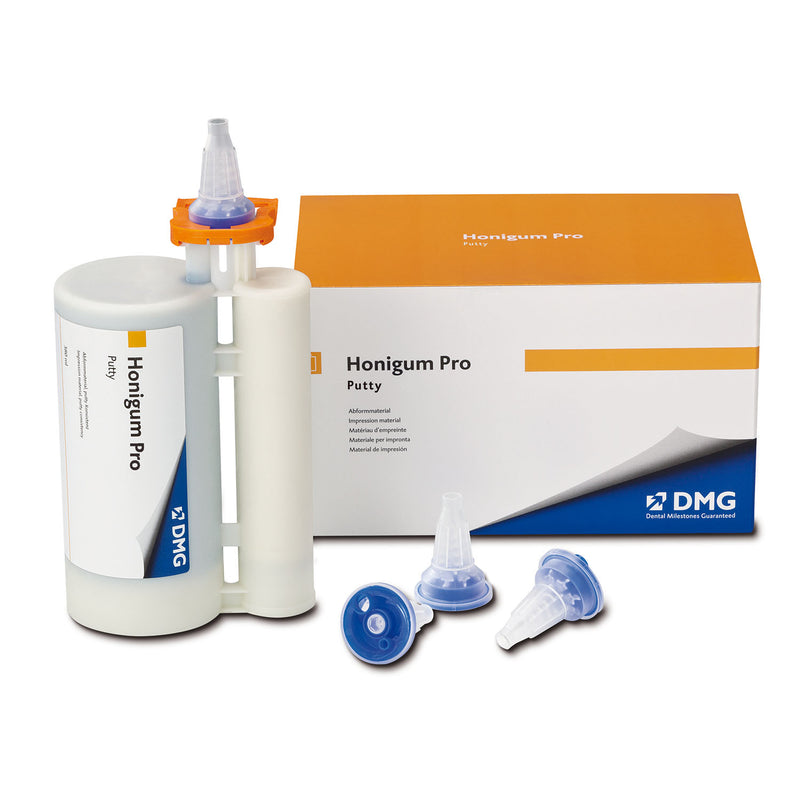 HONIGUM AUTOMIX HEAVY BODY, INCLUDES: 50ML CARTRIDGES, AUTOMIX TIPS/PK, SOLD AS PACK DMG 10000221