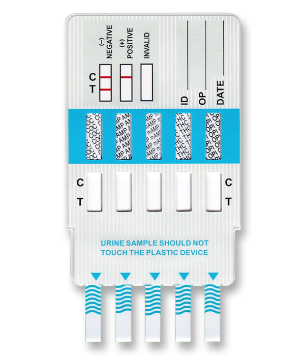 Alere Toxicology Tdip Card Clia Waived Drug Test Dip Card 5-Test Cliawaived 25/Bx -WDOA-154