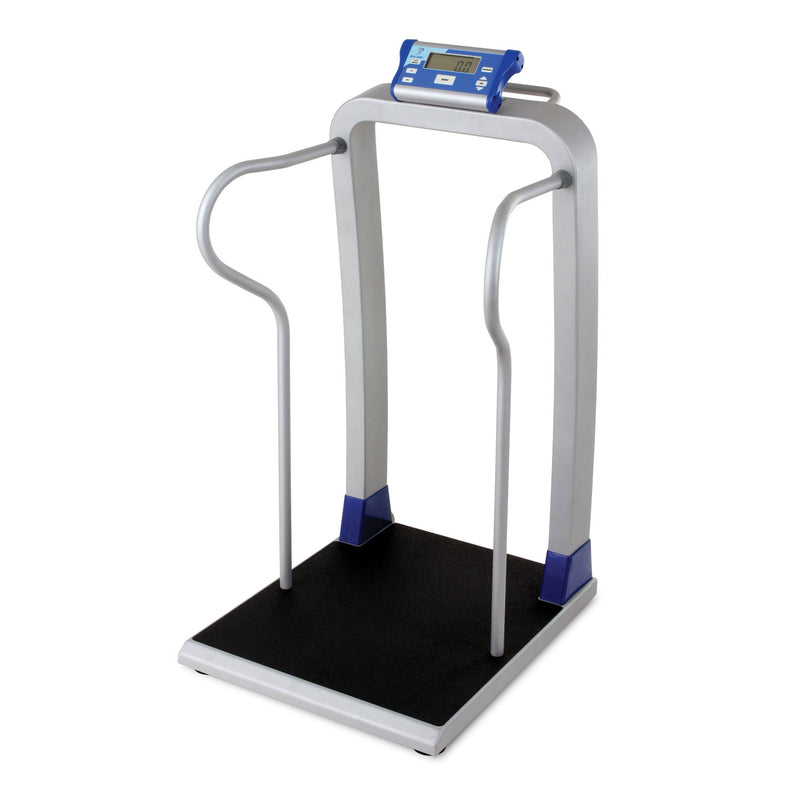HANDRAIL SCALE WITH HEIGHT BAR & WIFI, 800 LB CAPACITY, 24" X 24" PLATFORM, SOLD AS EACH DORAN 10000592