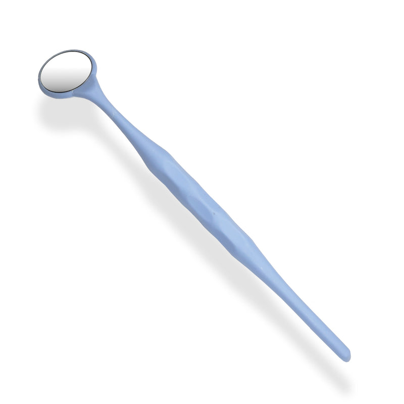 50 Pieces Dental Autoclavable Double Sided Disposable Mouth Mirror Blue -ORAL32 - Osung USA