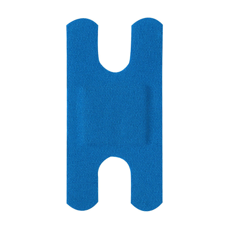 Dukal Adhesive Bandages Bandage Adh Lightweight Fabricmetal Blu 1.5X3 3300/Rl 6Rl/Cs -163703