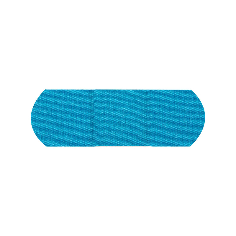 Dukal Adhesive Bandages Bandage Adh Lightweight Fabricblu 1X3 Bulk 7500/Cs -165011