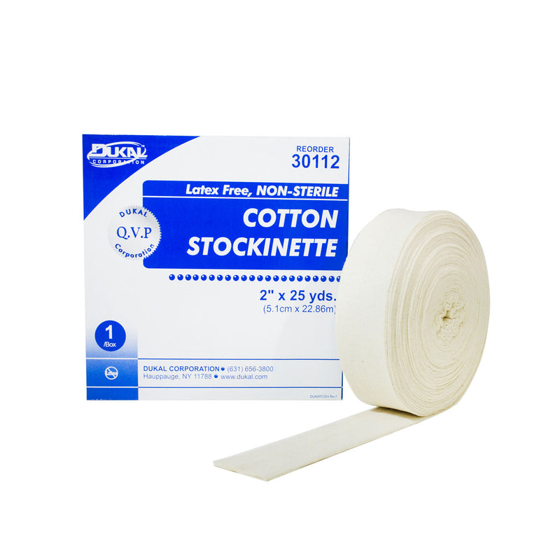 STOCKINETTE, 6" X 25 YDS, COTTON, 6 RL/CS, SOLD AS CASE DUKAL 10000117