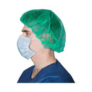 BOUFFANT CAP, 24", GREEN, 100/BX, 5 BX/CS, SOLD AS CASE DUKAL 10000117