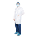 DUKAL ANTISTATIC POCKET LAB COATS, SOLD AS CASE DUKAL 10000117