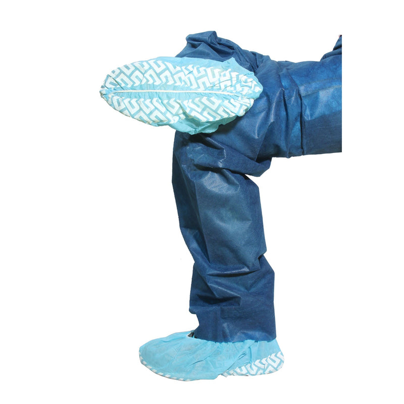 Dukal Shoe Covers Nafs-Shoe Cover Nonskid Bluns 100/Bx 3Bx/Cs -350