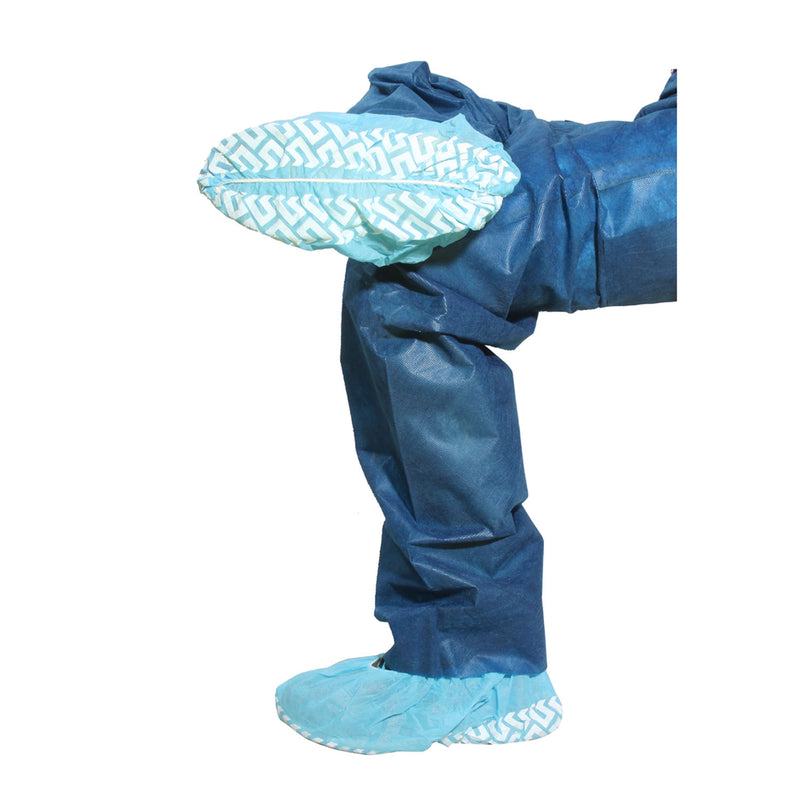 SHOE COVERS, NON SKID, EXTRA LARGE BLUE, 200/CS, SOLD AS CASE DUKAL 10000117