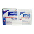 SPONGE, 4" X 3" STERILE POST-OP, GAUZE FACING, 2/PK, 25 PK/BX, 24 BX/CS, SOLD AS CASE DUKAL 10000117
