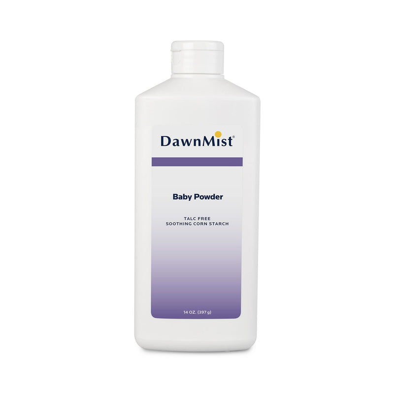 Dukal Dawnmist Baby Powder Powder Baby Corn Starch 14 Oz24/Cs -BP14