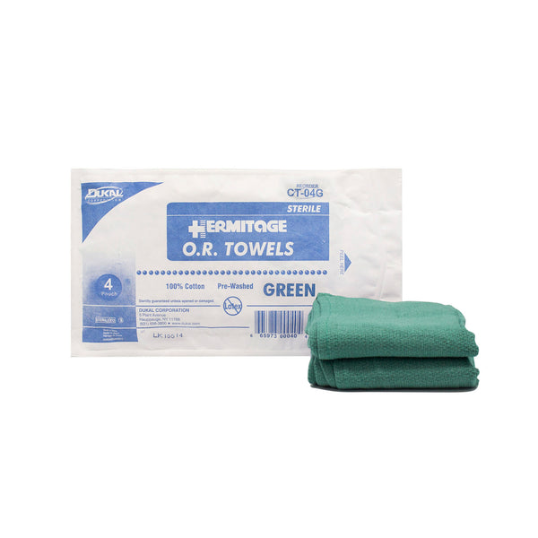 OR TOWEL, 17” X 26”, NON-STERILE, BLUE, 100/CS, SOLD AS CASE DUKAL 10000117