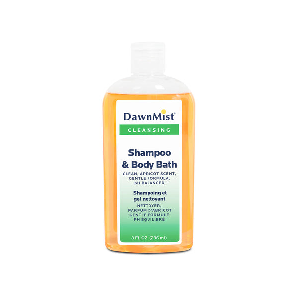 SHAMPOO & BODY BATH, 16 OZ BOTTLE WITH DISPENSING CAP, 12/CS, SOLD AS CASE DUKAL 10000117