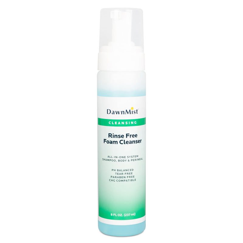 DUKAL DAWNMIST RINSE FREE FOAM CLEANSER, SOLD AS CASE DUKAL 10000117