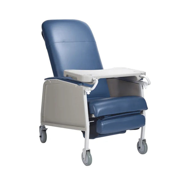 Dynarex Dynaride Geri Chair 3 Position Recliner Dynaride Geri Chair 3-Position Recliner, Rosewood, 1/Cs -10521