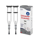 ALUMINUM CRUTCHES, TALL, 5' 10" - 6' 6", SOLD AS PAIR DYNAREX 10000058