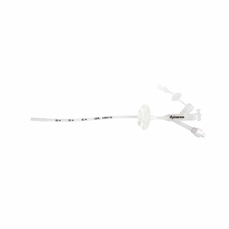 GASTROSTOMY TUBE, 3 PORT, 18FR, NON-ENFIT, 5/CS, SOLD AS CASE DYNAREX 10000058
