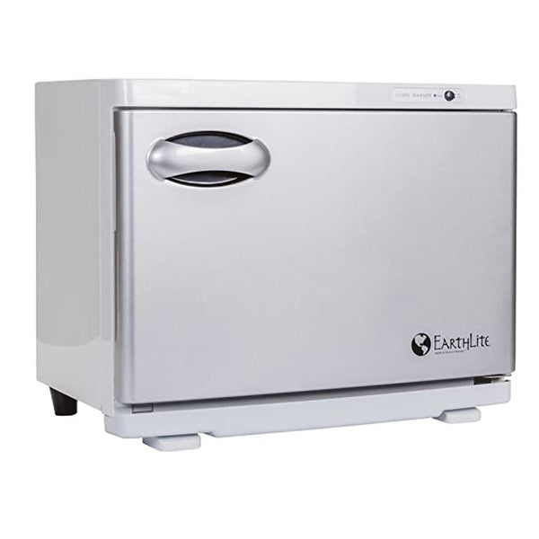 UV HOT TOWEL CABINET, STANDARD, 120V, BLACK/ SILVER, SOLD AS EACH EARTHLITE 10000709