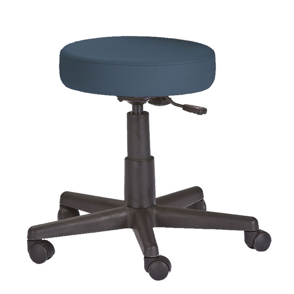 PNEUMATIC STOOL WITHOUT BACK, 19.75" - 27.75", MYSTIC BLUE, SOLD AS EACH EARTHLITE 10000709