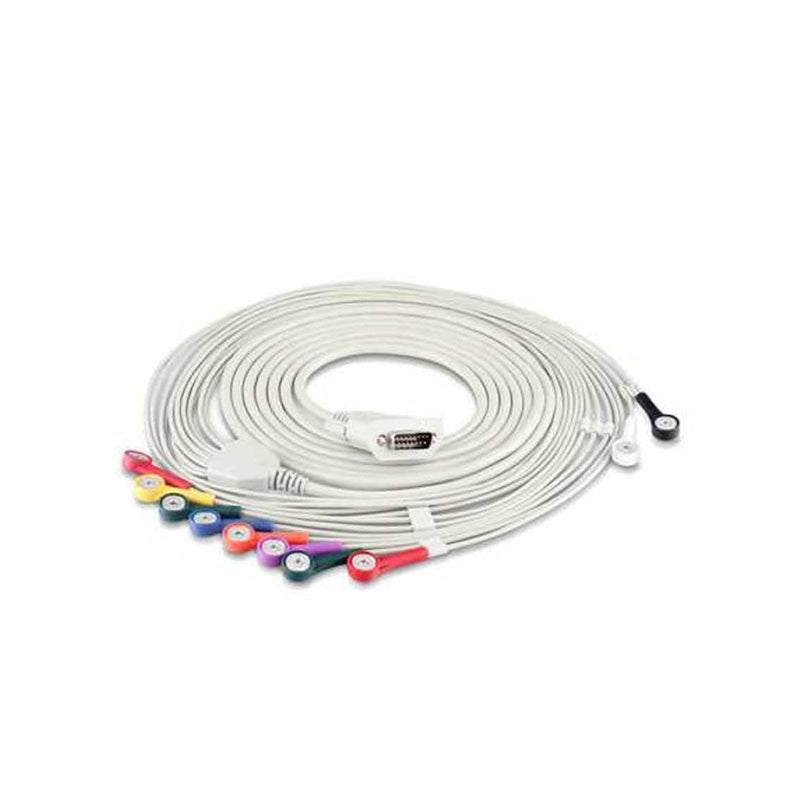 Mdpro (Edanusa) Ecg Cables Cable Ecg 12-Lead Snap Aha -01.57.107582