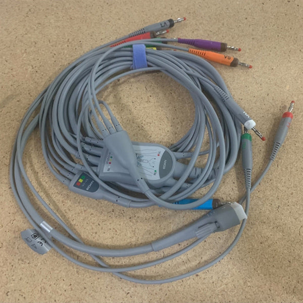 Mdpro (Edanusa) Ecg Cables Cable Ecg 4Mm Bnana Connec Ahafor Se.12 Sers/Se.1010 -01.57.471499