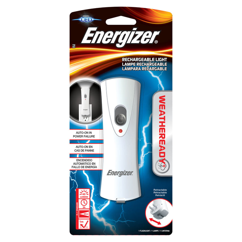 ENERGIZER EMERGENCY RECHARGEABLE LIGHT, 3/CS, SOLD AS CASE ENERGIZER 10000492