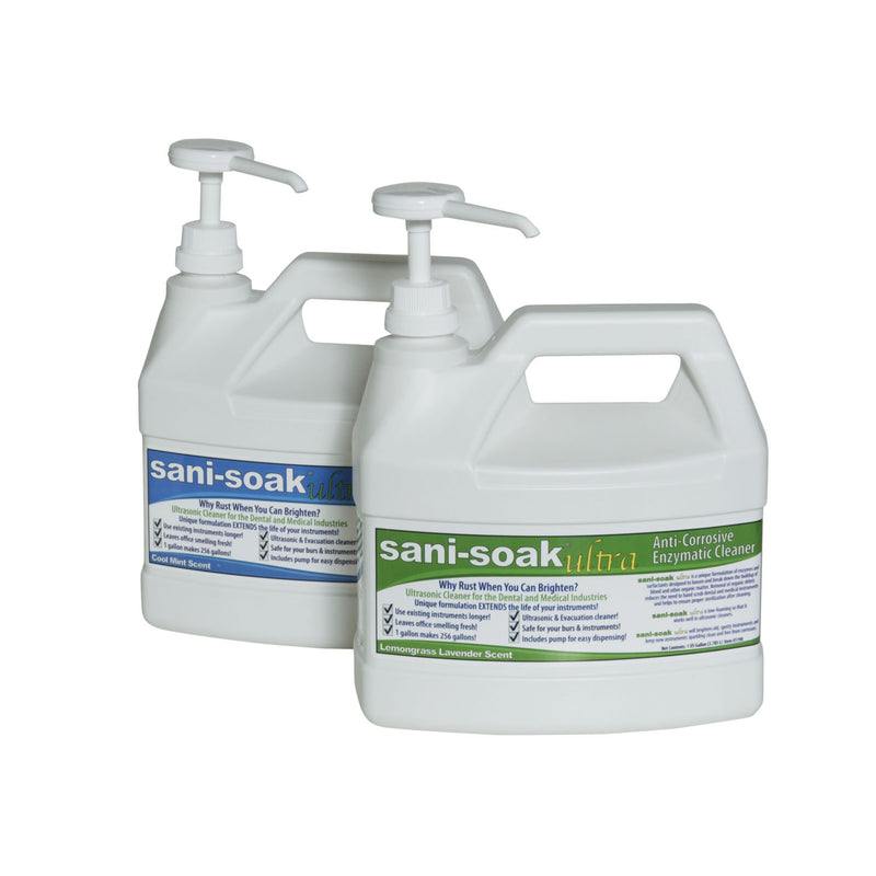 SANI-SOAK ULTRA ENZYMATIC CLEANER, COOL MINT, QUART, 12/CS **ITEM IS ON MANUFACTURER BACKORDER – LIMITED INVENTORY WHEN AVAILABLE*, SOLD AS CASE ENZYM
