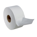 BATH TISSUE ROLL, JUMBO, UNIVERSAL, WHITE, 2-PLY, T21, 2000FT, 3.6" X 11.8", 6 RL/CS, SOLD AS CASE ESSITY 10001226
