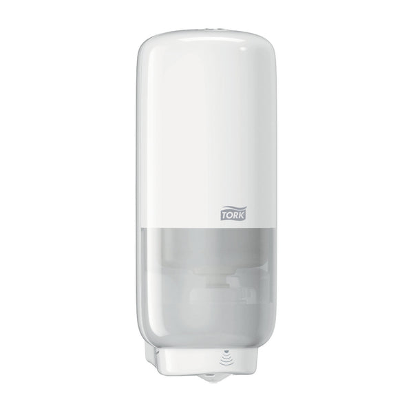 AUTOMATIC DISPENSER, FOAM, UNIVERSAL, WHITE, S4, PLASTIC, 10.9" X 4.5" X 5.1", SOLD AS EACH ESSITY 10001226