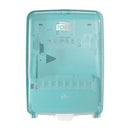 WASHSTATION DISPENSER, UNIVERSAL, AQUA/ WHITE, W6, PLASTIC, 18.1" X 12.6" X 10.6", SOLD AS EACH ESSITY 10001226