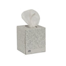 FACIAL TISSUE FLAT BOX, 2-PLY, UNIVERSAL, WHITE, F1, 8.2" X 7.9", 100 SHT/BX, 30 BX/CS, SOLD AS CASE ESSITY 10001226