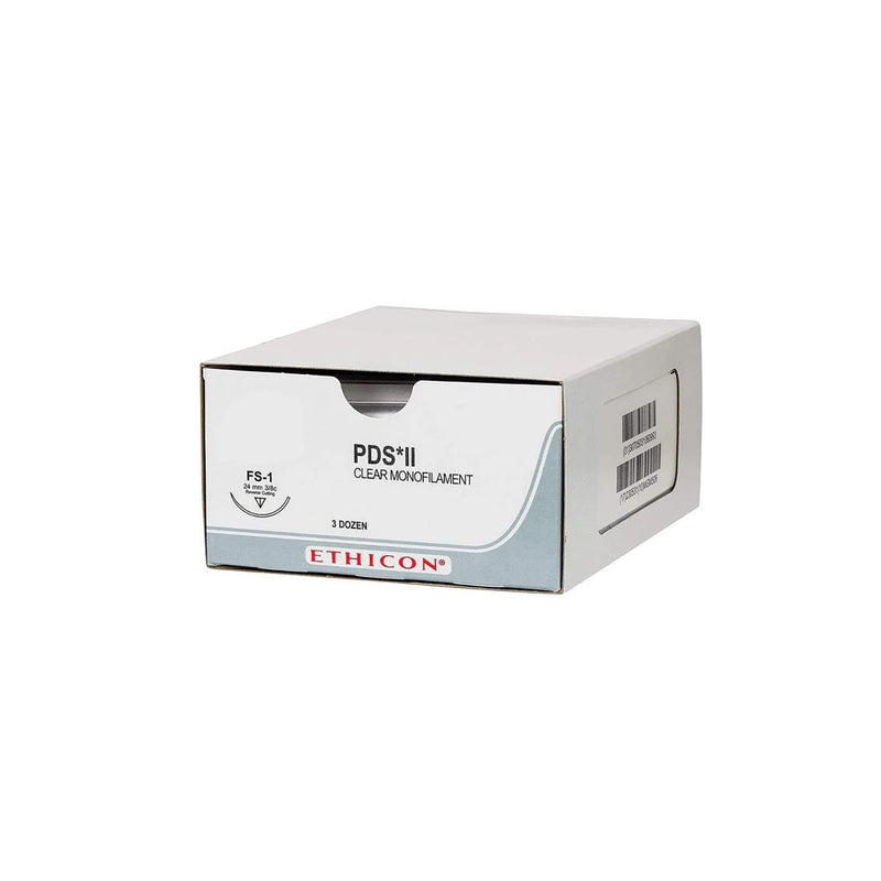 Ethicon Pds Ii (Polydioxanone) Sutures Suture Violet Mono Sz 1 Tp-154 1Dz/Bx -Z879G