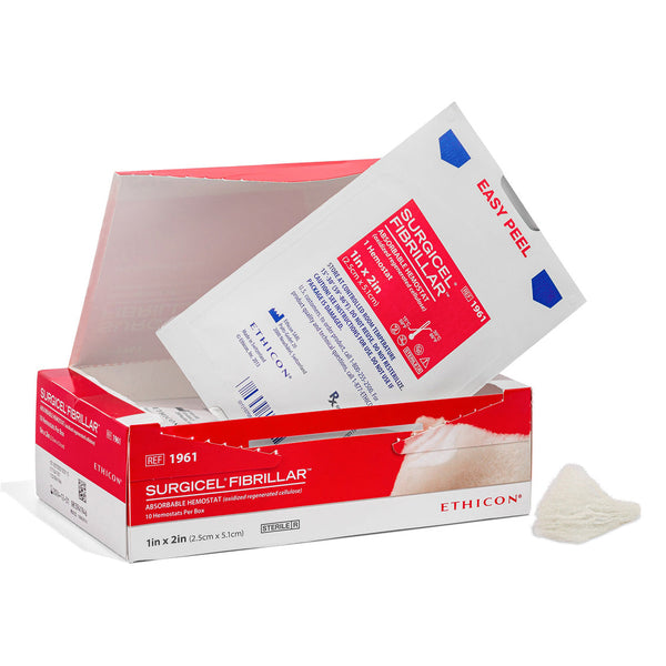 SURGICEL FIBRILLAR, 4" X 4", 10/CS, SOLD AS CASE ETHICON 243