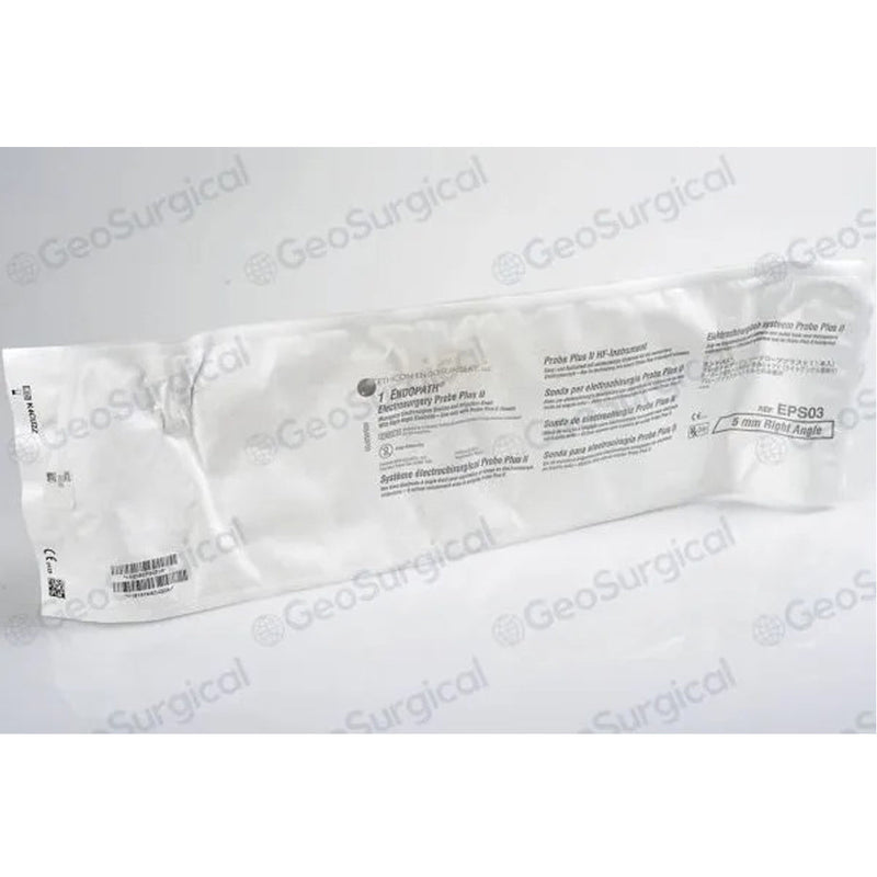 PROBE PLUS® II, RIGHT ANGLE ELECTRODE, 5MM SHAFT, 34CM LENGTH, HOLLOW TIP ELECTRODE, 6/BX, SOLD AS BOX ETHICON 243