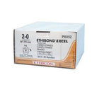 SUTURE, TAPERCUT, SIZE 2-0, 4-30", WHITE BRAIDED, NEEDLE V-5 V-5, ½ CIRCLE, ¼" X 1/8" X 1/16" FIRM TFE POLYMER PLEDGETS, 1 DZ/BX, SOLD AS BOX ETHICON 