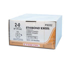 SUTURE, TAPERCUT, SIZE 2-0, 4-30", GREEN BRAIDED, NEEDLE V-7 V-7, ½ CIRCLE, 1 DZ/BX, SOLD AS BOX ETHICON 243
