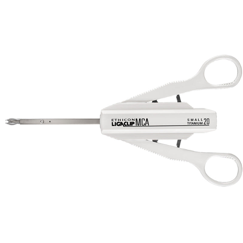 MCA MULTIPLE CLIP APPLIER, 20 SMALL CLIPS, 9 3/8" APPLIER, 6/BX, SOLD AS BOX ETHICON 243