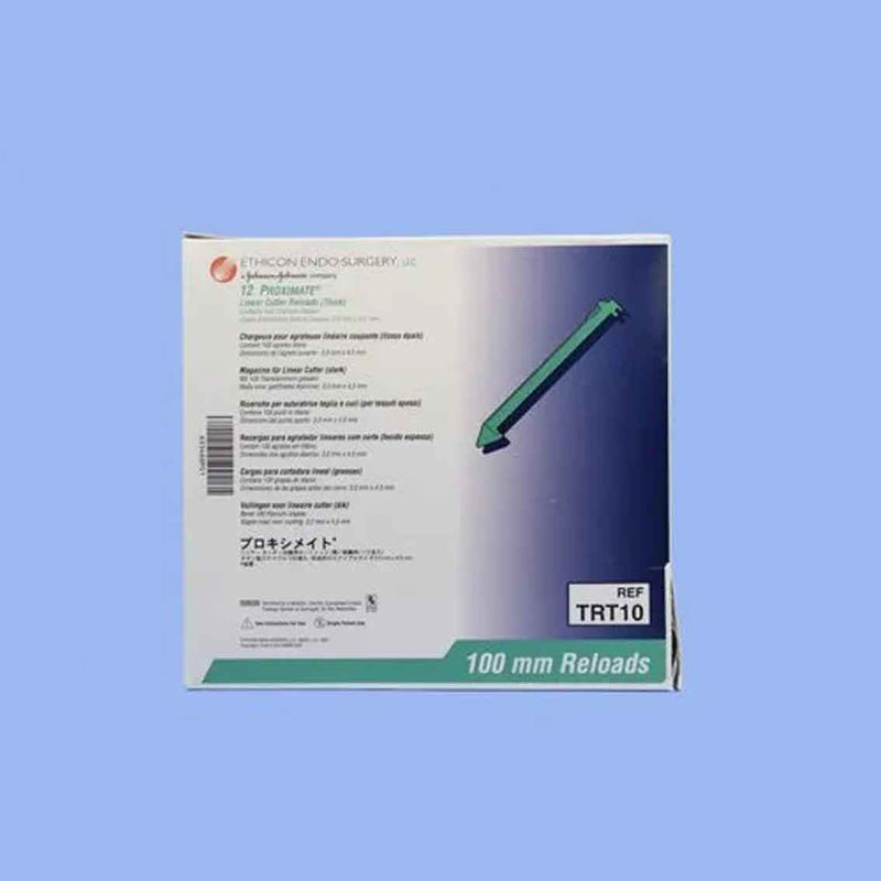 RELOAD, LINEAR CUTTER, THICK TISSUE, GREEN, 100MM, 12/BX, SOLD AS BOX ETHICON 243