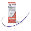 SUTURE, PRECISION POINT REVERSE CUTTING, SIZE 4-0, 27", UNDYED MONOFILAMENT, NEEDLE PS-1, 3/8 CIRCLE, 3 DZ/BX, SOLD AS BOX ETHICON 243