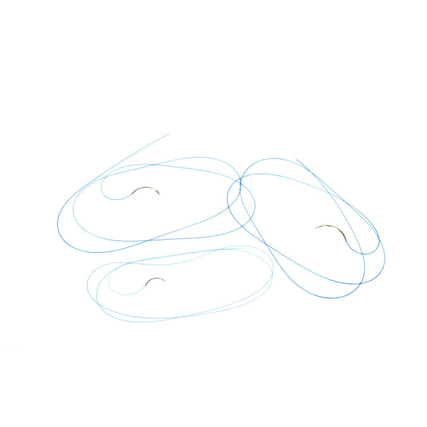 SUTURE, TAPER POINT, SIZE 2, 60", BLUE MONOFILAMENT, NEEDLE TP-1, ½ CIRCLE, 1 DZ/BX, SOLD AS BOX ETHICON 243
