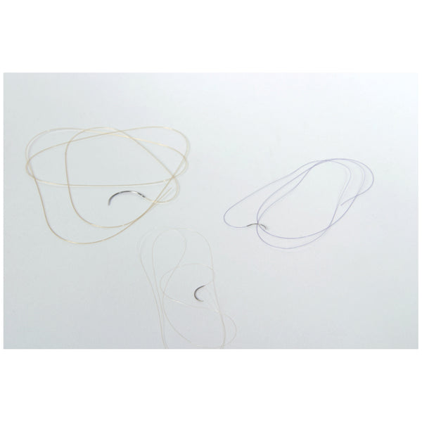 SUTURE, TAPER POINT, SIZE 2-0, 27", UNDYED MONOFILAMENT, NEEDLE SH, ½ CIRCLE, 3 DZ/BX, SOLD AS BOX ETHICON 243